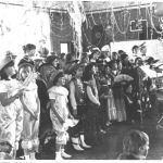 1983 Auftritt der Kreuzbergspatzen beim Kinderkarneval der LaPaBo