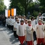 Fronleichnamsprozession der neuen Pfarrei Liebfrauen