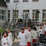 Fusionstag in der neuen Pfarrei Liebfrauen - Vor dem Einzug