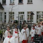 Fusionstag in der neuen Pfarrei Liebfrauen - Vor dem Einzug