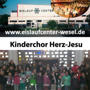 Kinderchor-Herz-Jesu-faehrt-zur-Eissporthalle-Wesel