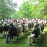 Fronleichnam-Messe im Park