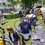 Fahrradputzaktion 2017 - Die Fahrradtour kann starten!