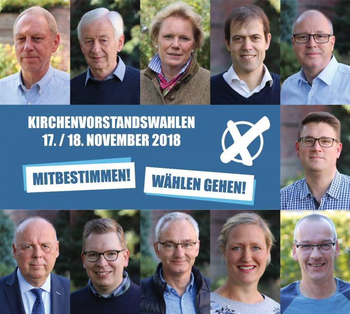 Kirchenvorstandswahlen am 17. und 18. November 2018
