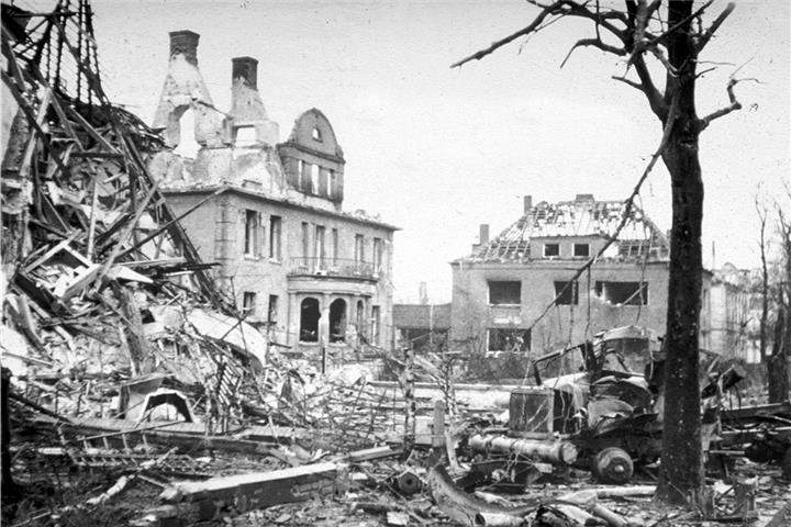 Zerstörung der Stadt Bocholt