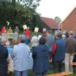 Messfeier am Hemdener Kreuz