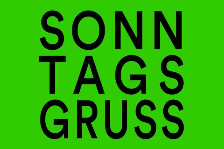 Sonntagsgruß